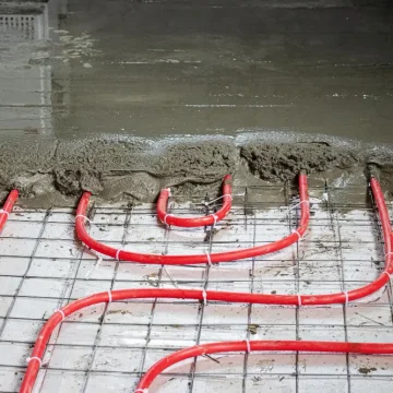 Podlahové topení včetně vylití – Kompletní realizace | Topení Petřík