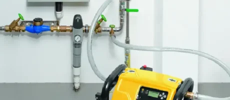 proplach podlahového topení – vyčištění rozvodů a zvýšení průtoku