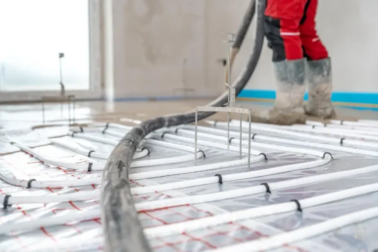 Podlahové topení včetně vylití – Kompletní realizace | Topení Petřík